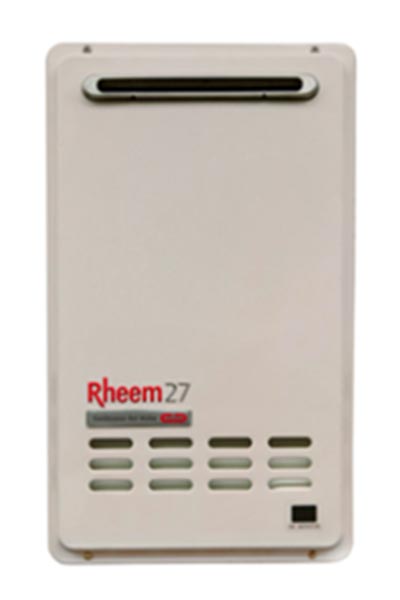 Rheem 27L Internal Gas Continuous Flow Water Heater: 60° C