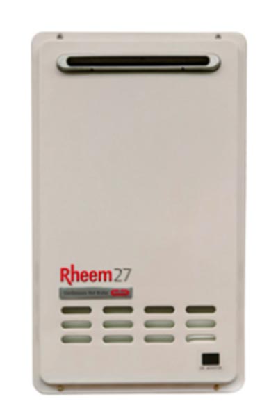 Rheem 27L Internal Gas Continuous Flow Water Heater: 50° C